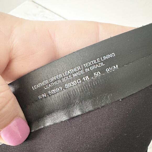 Tory Burch Georgina Suede Leather Black Knee High Heeled Boots Women’s Size 9.5 - Picture 11 of 15